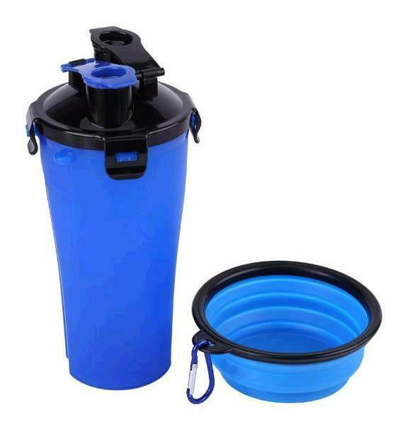 Dual-use pet water food cup water cup 2 in 1 PORTABLE PET FEEDER