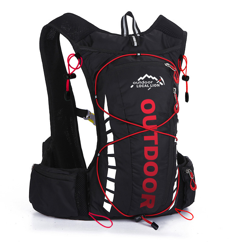 unisex style running racing fishing backpacks outing outdoor vest packs.soft handle backpack