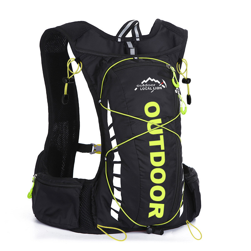 unisex style running racing fishing backpacks outing outdoor vest packs.soft handle backpack