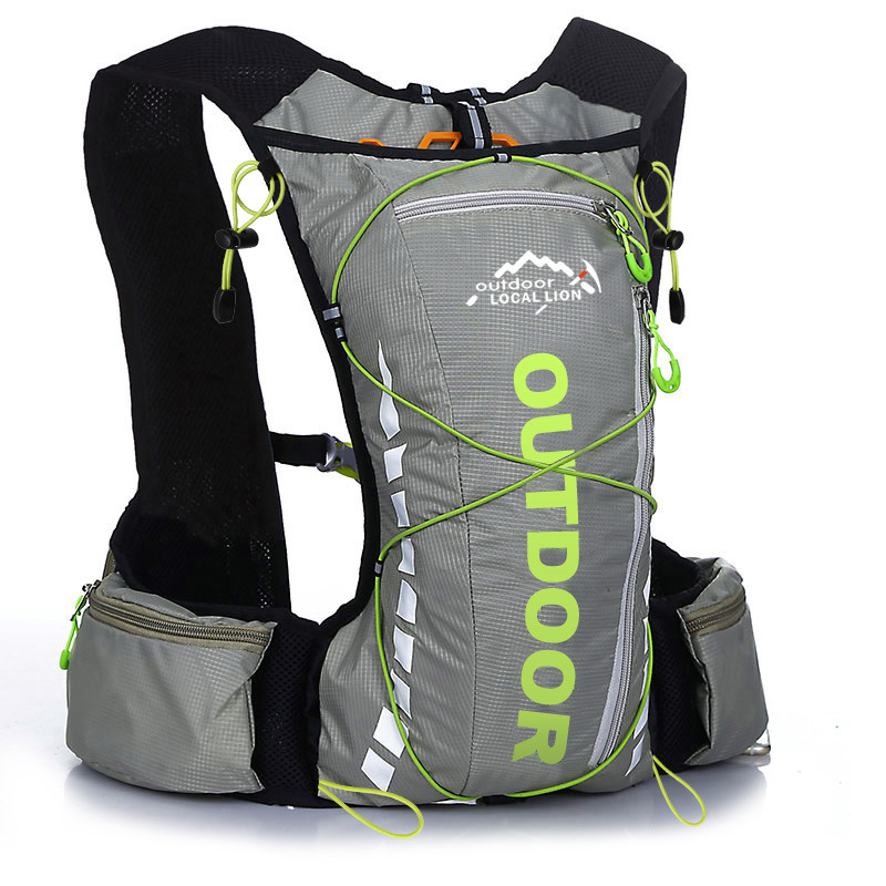 unisex style running racing fishing backpacks outing outdoor vest packs.soft handle backpack