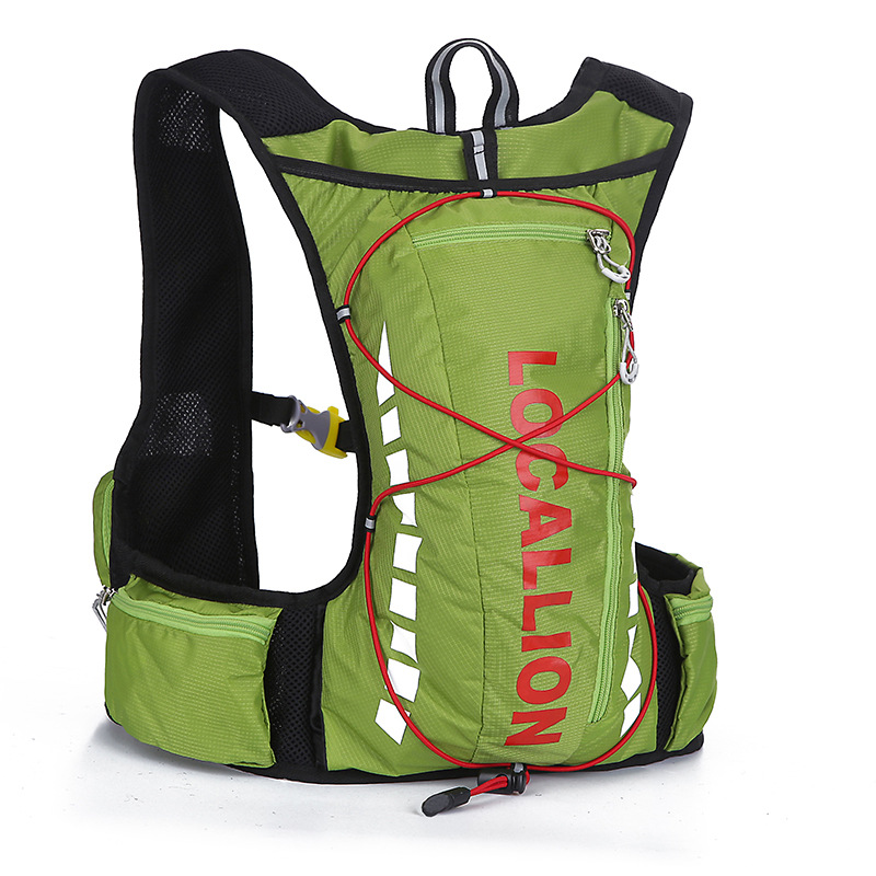 unisex style running racing fishing backpacks outing outdoor vest packs.soft handle backpack