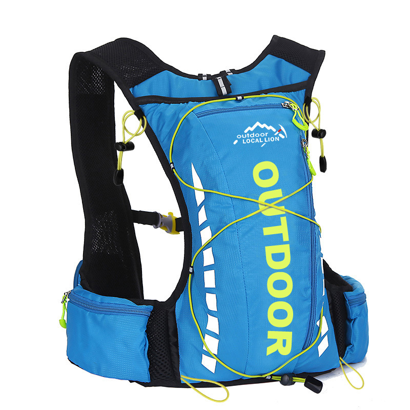 unisex style running racing fishing backpacks outing outdoor vest packs.soft handle backpack