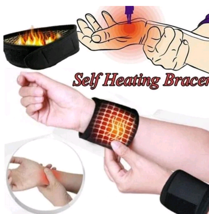 B. Tourmaline Self Heating Wrist Brace Support Strap Mangnetic Far Infrared Ray