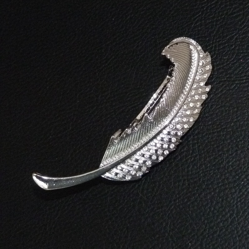 hot fashion trend retro gem leaf hairpin hair accessories