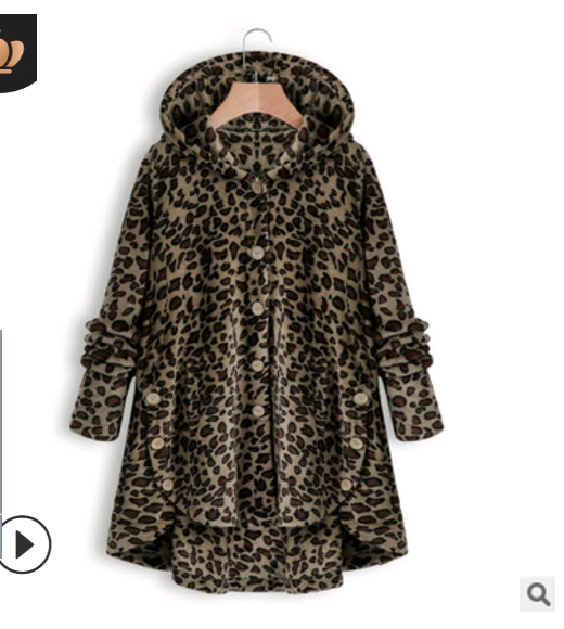 New Fashion Women Coats Autumn Winter Outwear Tops Solid Color Plush Hoodies Loose Warm Faux