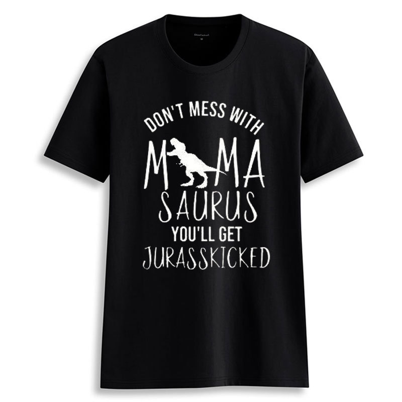 Summer Fashion Women's Funny T-shirt Dinosaur tshirt
