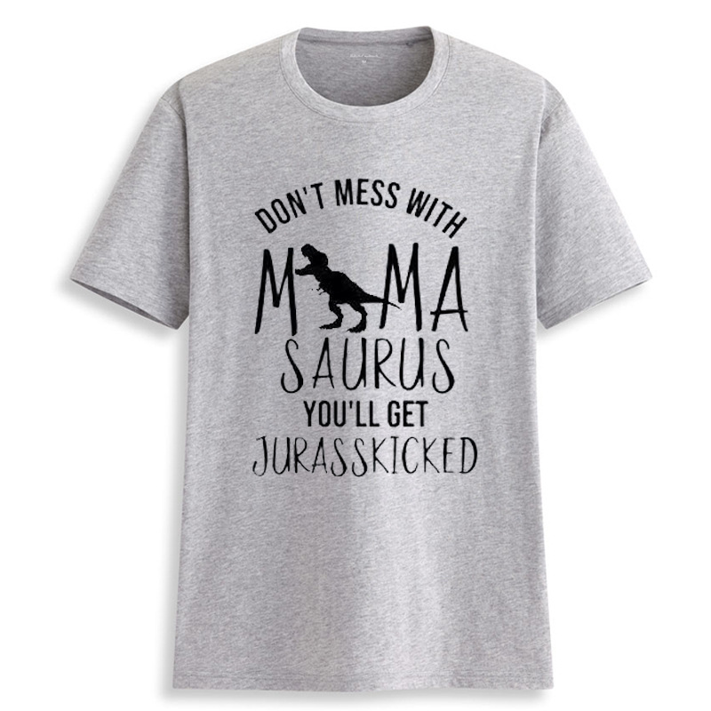Summer Fashion Women's Funny T-shirt Dinosaur tshirt