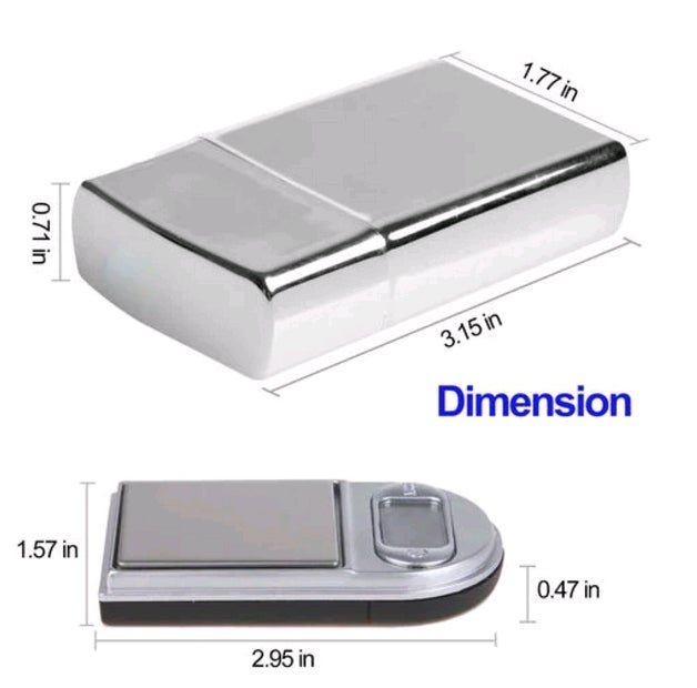 Mini Waage 0.01-200g Digital LCD Feinwaage Taschenwaage Goldwaage Kitchen Scale