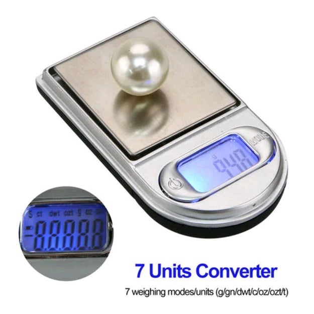 Mini Waage 0.01-200g Digital LCD Feinwaage Taschenwaage Goldwaage Kitchen Scale
