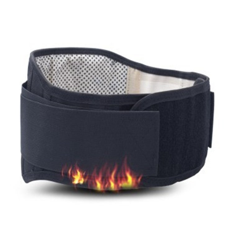 Magnetic Back Support Brace Belt Lumbar Lower Waist Double Adjust Pain Relief