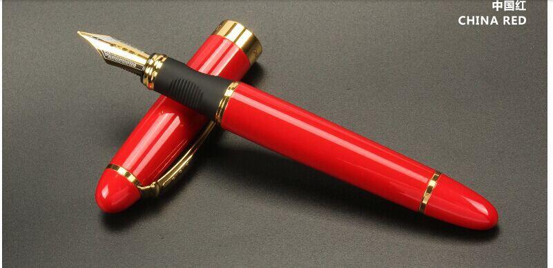Full Metal Iraurita Fountain pen 0.5mm ink Golden Clip pens dolma kalem Caneta Stationery Office
