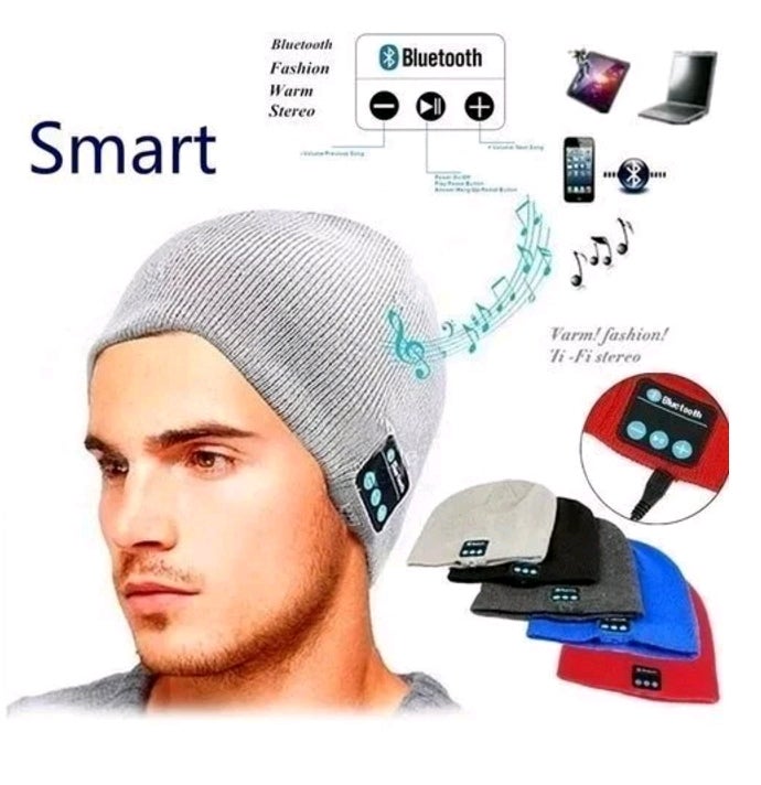 Wireless Bluetooth Hats Talk Music Stereo Bluetooth Headset Knit Caps