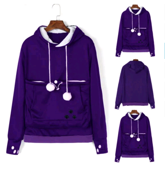Women's Hoodie Long Sleeve Sweatshirt Jumper Sweater Hip-hop Coat Pullover Tops Sweatshirt