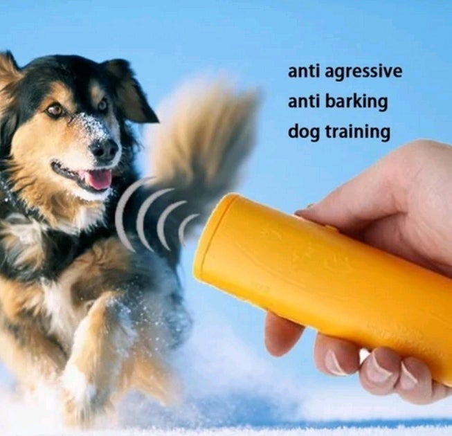 Ultrasonic Drive Professional Pet Anti Agrssive Deterrent Train  Dog Pet Repeller Barking Stopper