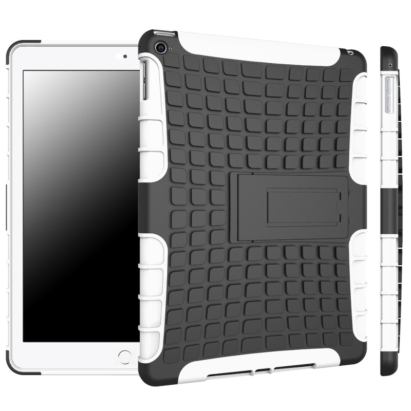 iPad Air 2 / iPad 6 Case,Shockproof TPU+Anti-Scratch PC Bumper Case