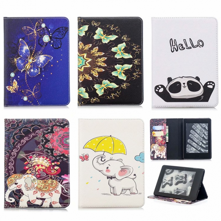 Amazon Kindle Fire HD 10 8 7 6 2015 2016 2017 2018 Tablet Case, [Auto Wake/Sleep] Wallet Case
