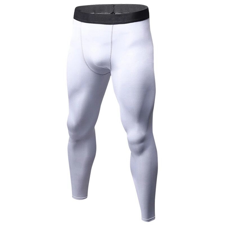 Men's tight-fitting trousers, sports fitness, running trousers, wicking and quick-drying trousers
