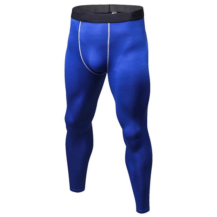 Men's tight-fitting trousers, sports fitness, running trousers, wicking and quick-drying trousers