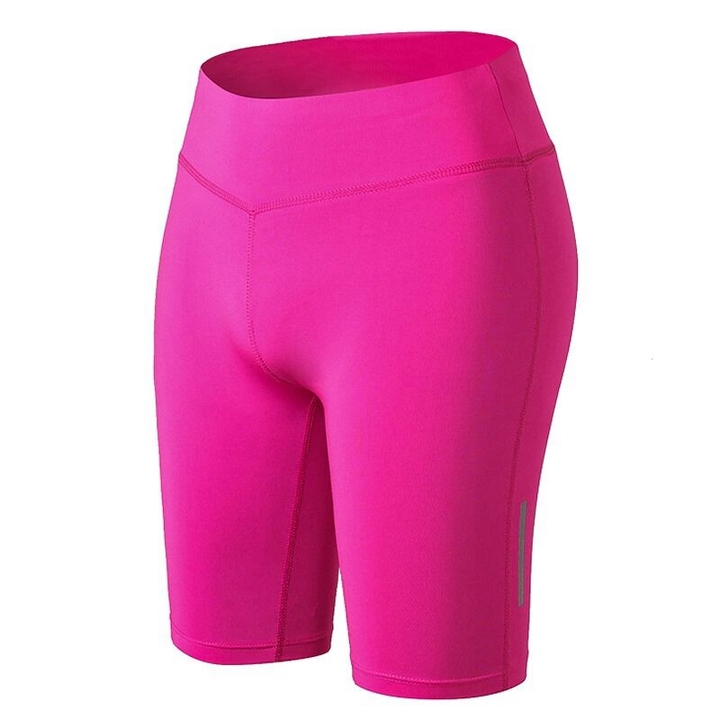 Women's Fitness Yoga Shorts Reflective Night Run Sports Running
