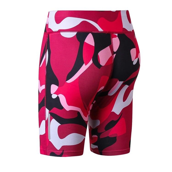 Women's Fitness Yoga Shorts Reflective Night Run Sports Running