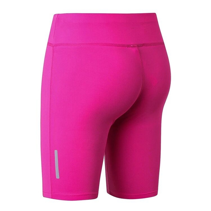 Women's Fitness Yoga Shorts Reflective Night Run Sports Running