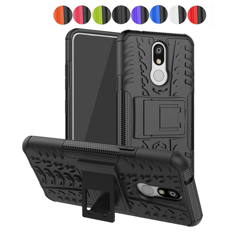 For LG K8 2018 [Eu version]/LG K10 2018 [US version]/LG K22/LG K31/LG K40/LG K51/LG K92 5G Case,TPU + PC 2 in 1 Cover