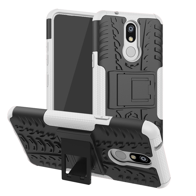 For LG K8 2018 [Eu version]/LG K10 2018 [US version]/LG K22/LG K31/LG K40/LG K51/LG K92 5G Case,TPU + PC 2 in 1 Cover