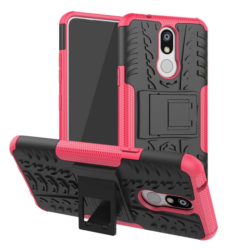 For LG K8 2018 [Eu version]/LG K10 2018 [US version]/LG K22/LG K31/LG K40/LG K51/LG K92 5G Case,TPU + PC 2 in 1 Cover