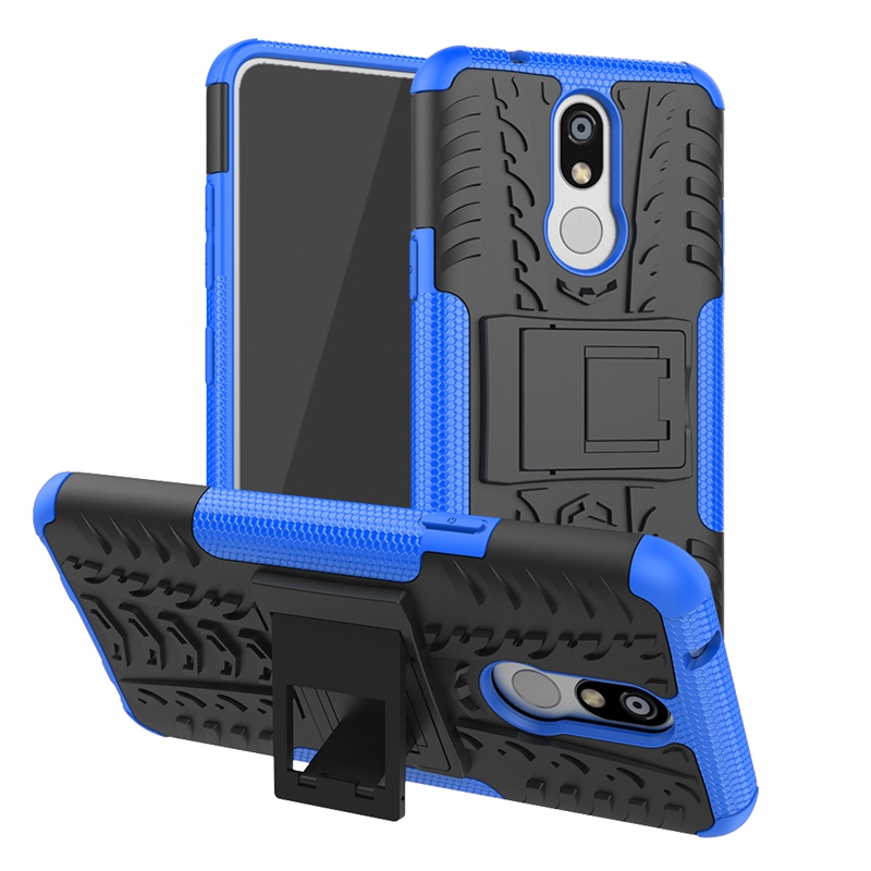 For LG K8 2018 [Eu version]/LG K10 2018 [US version]/LG K22/LG K31/LG K40/LG K51/LG K92 5G Case,TPU + PC 2 in 1 Cover