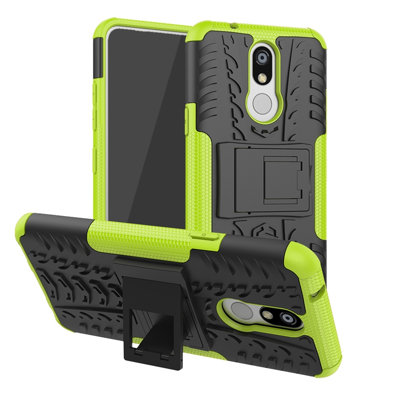 For LG K8 2018 [Eu version]/LG K10 2018 [US version]/LG K22/LG K31/LG K40/LG K51/LG K92 5G Case,TPU + PC 2 in 1 Cover