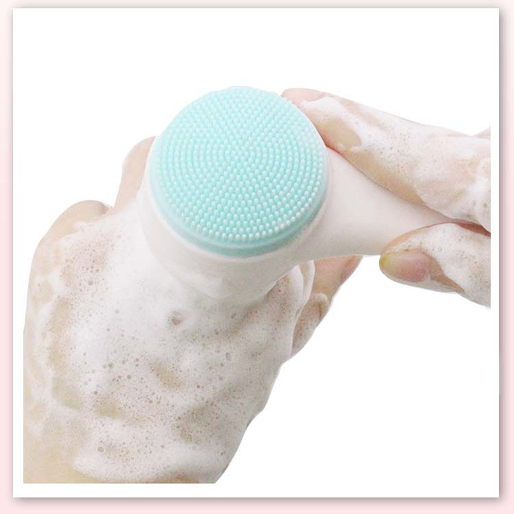 3D Face Wash Brush Double-Sided Silicone Cleansing Instrument Blackhead Deep Clean