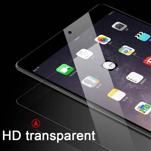 9H Screen Protector Glass For iPad 10.2 inch 2019 iPad Pro 11 Air 2 3 MiNi 5 4 3 2 2017 2018