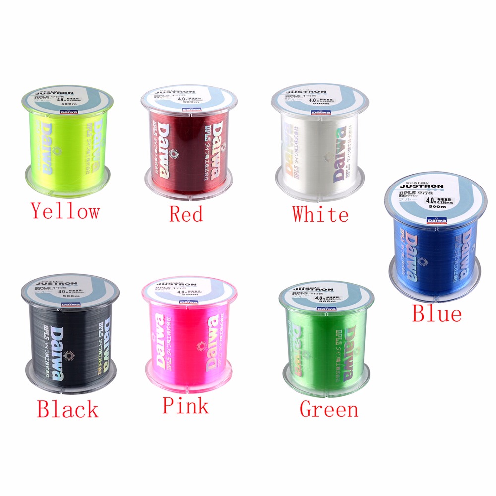 500M Nylon Fishing Line Japanese Durable Monofilament Rock Sea Fishing Line (random color)