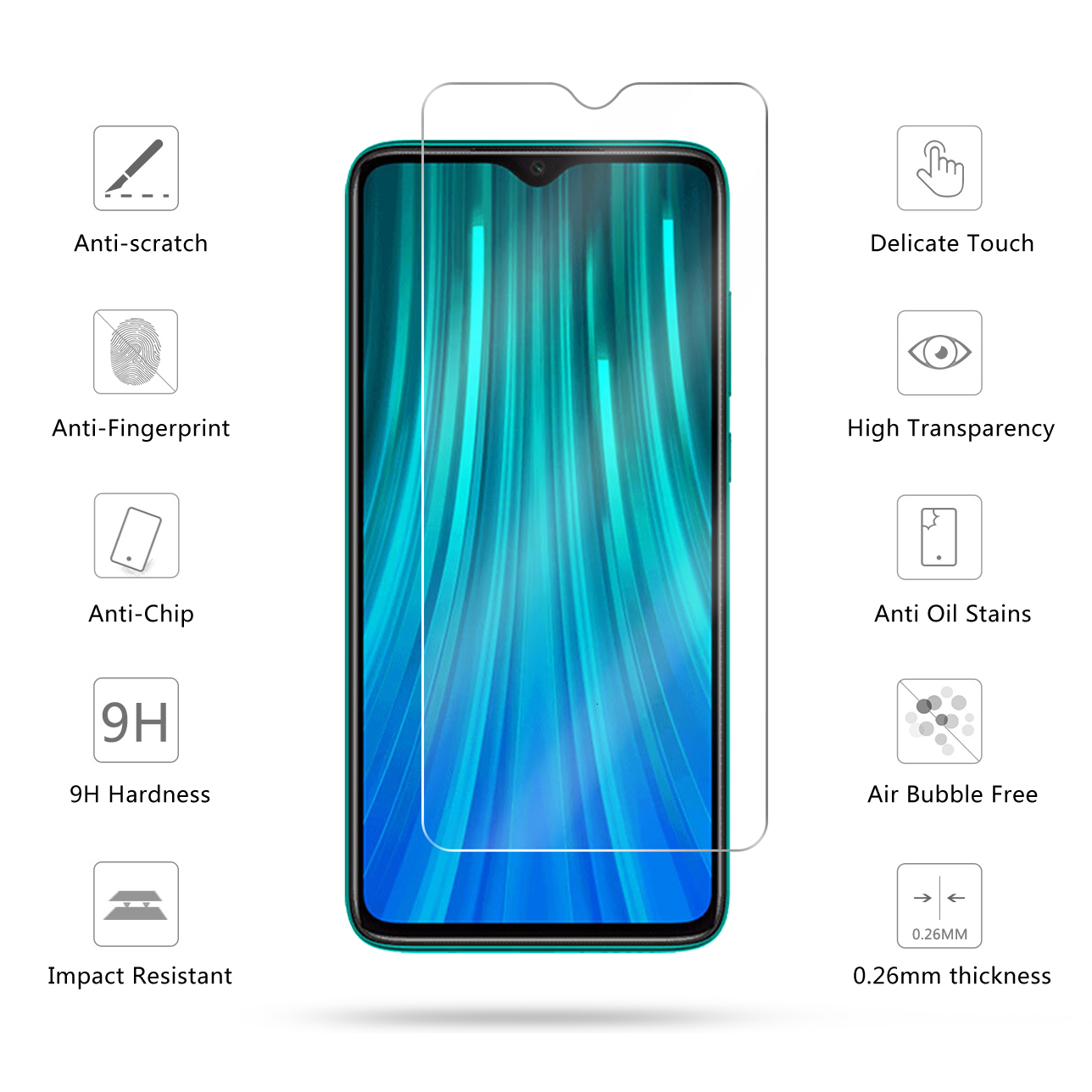 Screen Protector For Tecno Camon 18 Premier/Camon 18P Tecno Camon 18T/Camon 18i Tecno Camon 17 Pro/TECNO Camon 12 Air/TECNO Camon 12 Pro Camon 19 Neo Camon 19 Pro 5G/4G