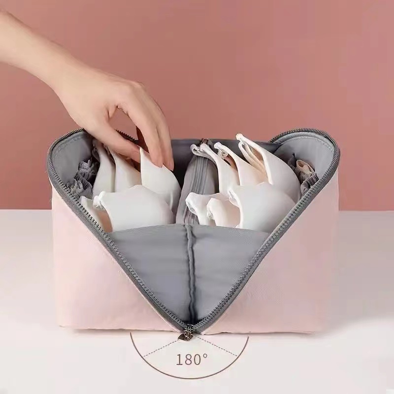 High Capacity Bra Travel Packing Portable Multifunction Travel Packing High Capacity Underwear Panties Storage Bag Socks Multifunction Belongings Organize Pouch Handbags