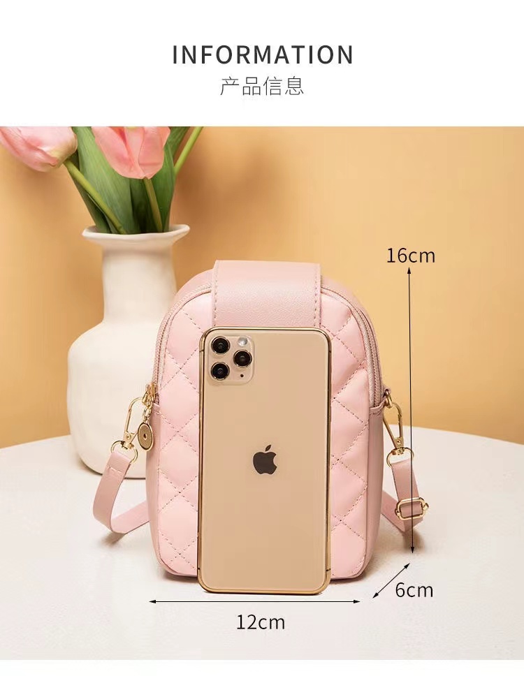 Mickey Mouse Crossbody Bags for Women Fashion Embroidery Mobile Storage Bag 2023 Girls Casual Shoulder Bag Tote Bags Handbags Girls Mobile Storage Bag