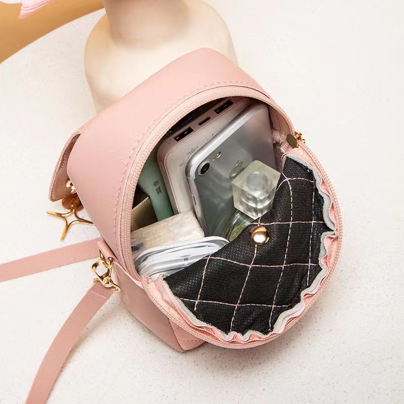 Mickey Mouse Crossbody Bags for Women Fashion Embroidery Mobile Storage Bag 2023 Girls Casual Shoulder Bag Tote Bags Handbags Girls Mobile Storage Bag
