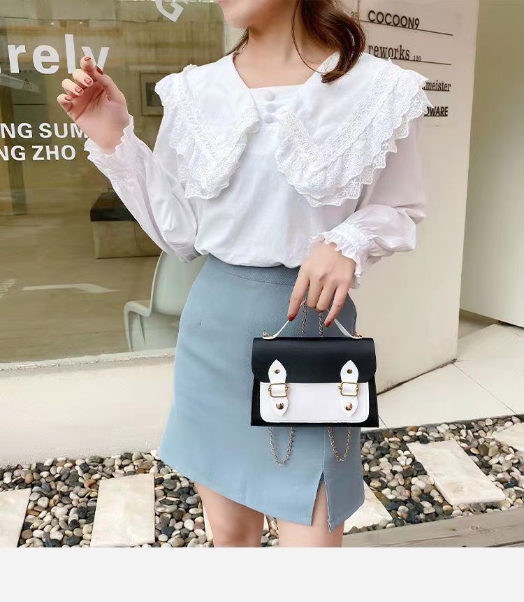 Fashion Mini Women Bags 2023 New Luxury Shoulder Bag Chain Crossbody Bag PU Solid Color Purses Hasp Luxury Design Messenger Bag