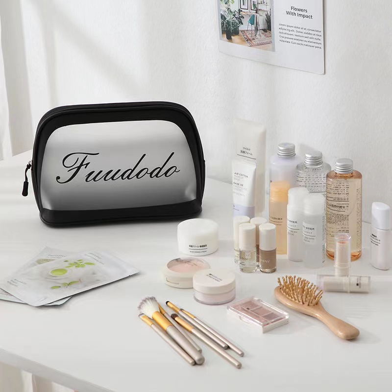 Women Makeup Bags Waterproof Clear Cosmetic Bag Travel Beach Toiletries Storage Pouch Handbags Transparent Makeup Beauty Case  Bath Wash Bags
