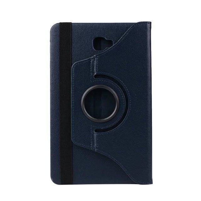 10.1" PU Fabric Tablets Case Folding 360 Degree Swivel Cover for Samsung Galaxy Tab A 10.1 P580/P585