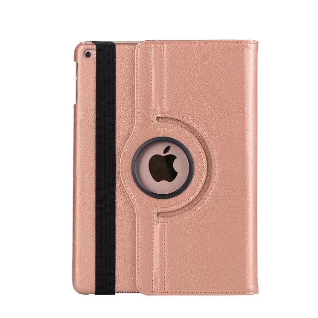 9.7" Tablets Leather Cover 360 Degree Swivel Case with Holder for iPad pro 9.7