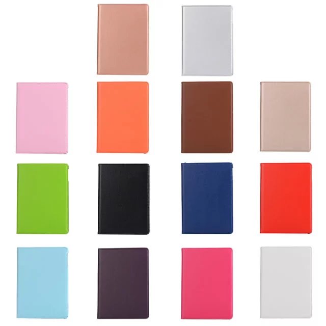 9.7" Tablets Leather Cover 360 Degree Swivel Case with Holder for iPad pro 9.7