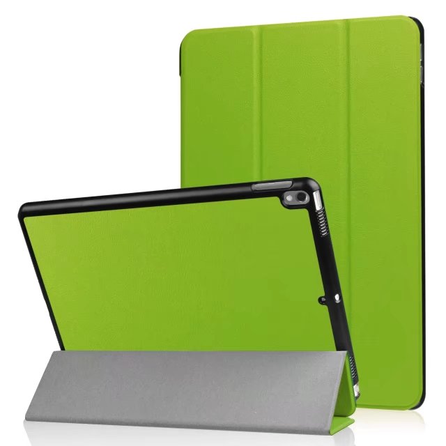10.5" Smart Cover Folding Fiber Leather Tablets Slim Case for iPad Pro 10.5