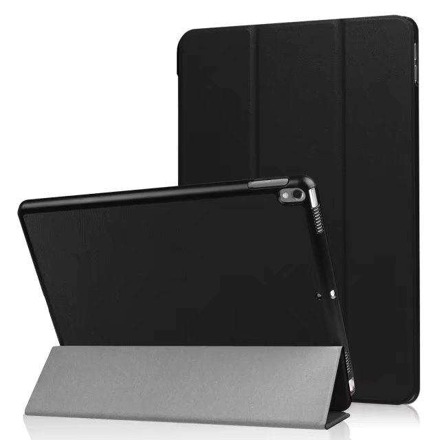10.5" Smart Cover Folding Fiber Leather Tablets Slim Case for iPad Pro 10.5