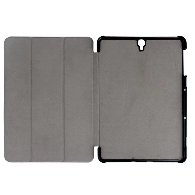 9.7" Fiber Leather Tablets Case Folding Slim Cover for Samsung Galaxy Tab S3 9.7 T820