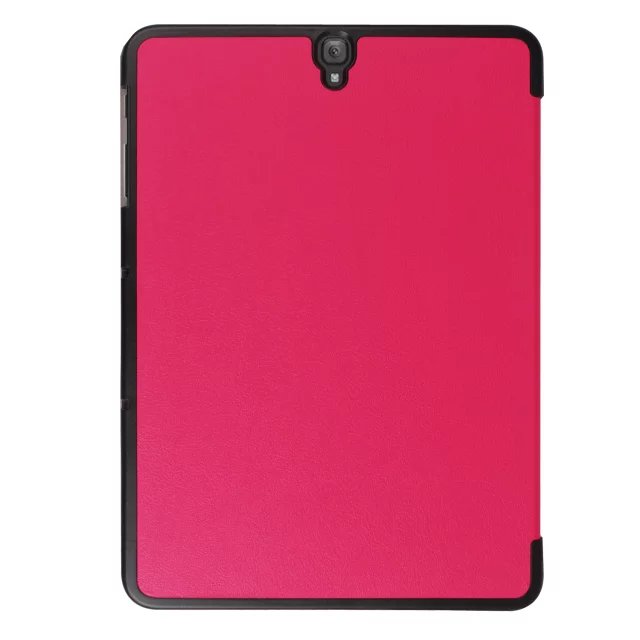 9.7" Fiber Leather Tablets Case Folding Slim Cover for Samsung Galaxy Tab S3 9.7 T820