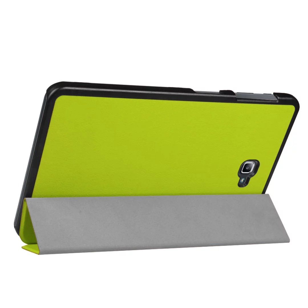 10.1" PU Transparent Case Tablets Cover Hard Smart Cover Ultra Slim for Samsung TAB A 10.1 T580N