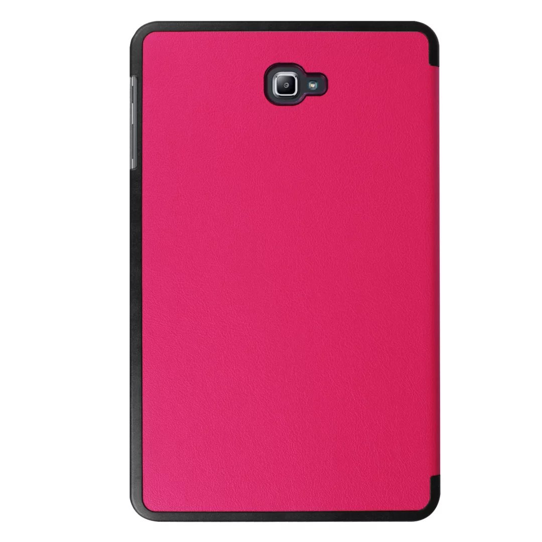 10.1" PU Transparent Case Tablets Cover Hard Smart Cover Ultra Slim for Samsung TAB A 10.1 T580N