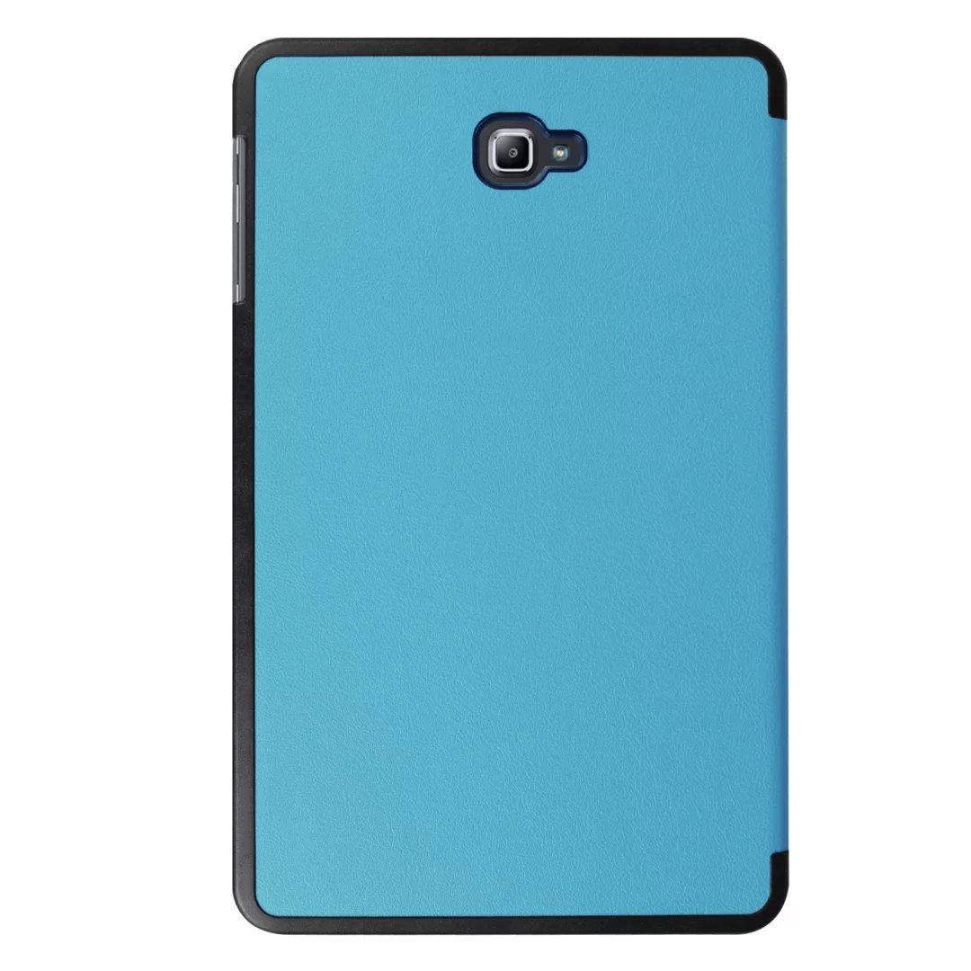 10.1" PU Transparent Case Tablets Cover Hard Smart Cover Ultra Slim for Samsung TAB A 10.1 T580N