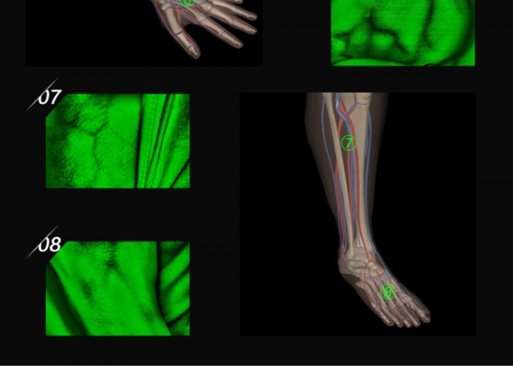 Infrared Vein Finder and Vein Viewer for all people ,view veins of whole body